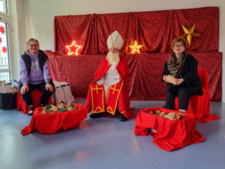 Geschenk-Übergabe